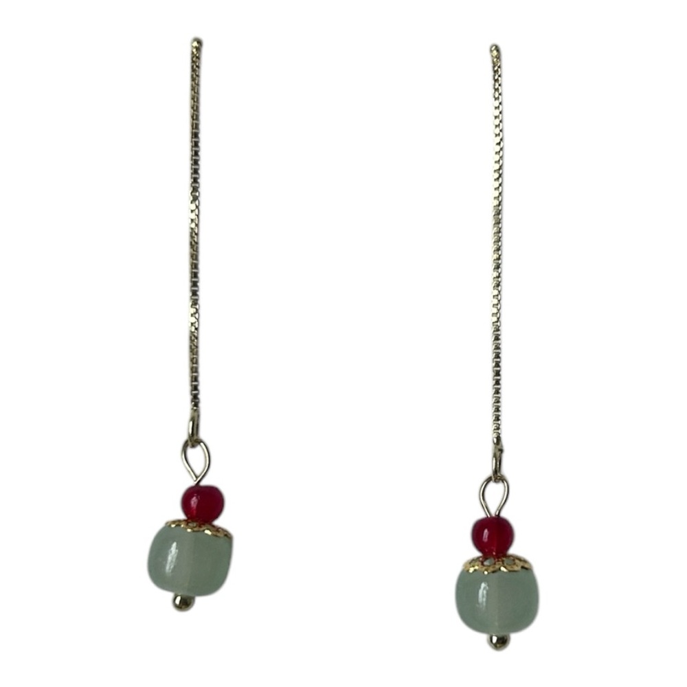 Chinese style drop earring